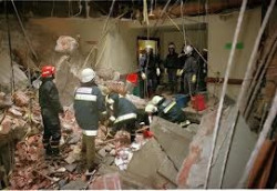 2 de noviembre de 1999.(La fachada de Valdecilla se desploma)