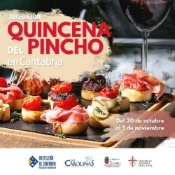  Cantabria celebrar&aacute; la XIX Quincena del Pincho del 20 de octubre al 5 de noviembre