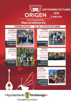 Cinco actuaciones folcl&oacute;ricas cerrar&aacute;n la quinta edici&oacute;n de `Origen. La Cultura Contraataca" en Torrelavega