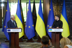 Costa compromete ante Zelenski "m&aacute;s presi&oacute;n" sobre Putin para "cambiar el rumbo" de la guerra