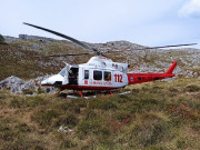 De verdad fue necesario activar el helic&oacute;ptero por un dedo de la mano fracturado en Liendo