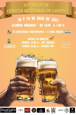 Diez productores participan este viernes y sábado en la Feria de Cerveza Artesana de Laredo