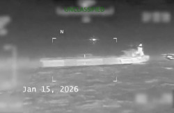 EEUU intercepta un sexto petrolero supuestamente vinculado a Venezuela en el mar Caribe
