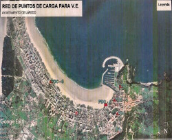  El Ayuntamiento delimita una red de puntos de carga de coches el&eacute;ctricos