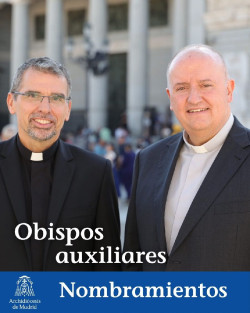El Papa nombra a Fernando Murga y Andr&eacute;s Mart&iacute;nez nuevos obispos auxiliares de Madrid