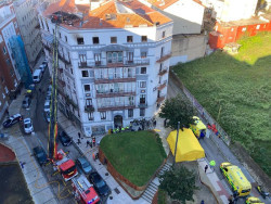 En libertad tras ser detenido en Bilbao el inquilino de Juan de la Cosa en b&uacute;squeda por el incendio mortal