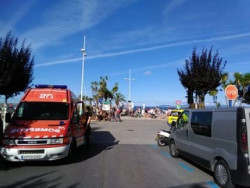 Evacuado el muelle Don Luis de Castro por exceso de aforo