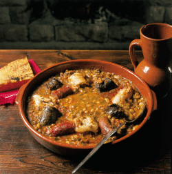 "Gastrosofía y gastrocultura: Cocido Montañés".   © jmm caminero