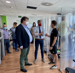 Inauguradas las Pistas de P&aacute;del de Santa Mar&iacute;a de Cay&oacute;n