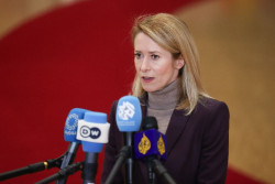 Kallas admite que el pr&eacute;stamo con activos rusos es "cada vez m&aacute;s dif&iacute;cil", pero subraya que no hay alternativa