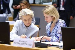 Kallas y Von der Leyen piden a los l&iacute;deres de la UE acciones conjuntas para poner en marcha el rearme europeo