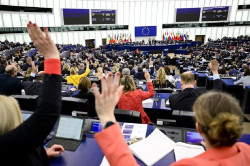 La Euroc&aacute;mara abraza el plan de rearme de la UE con el rechazo de los socios de S&aacute;nchez Sumar,  Podemos, BNG, ERC y Bildu.