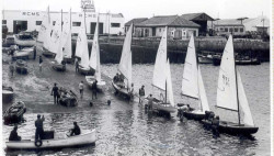 La imposibilidad de instalar un recorrido en triangulo impidi&oacute; a la flota Snipe santanderina comenzar la temporada