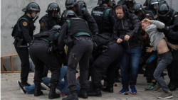 La violencia del 1 de Octubre