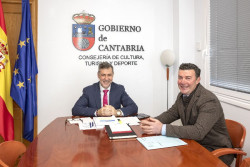 Lamas&oacute;n plantea construir un monumento a la vaca Tudanca dise&ntilde;ado por Jos&eacute; Luis Serzo