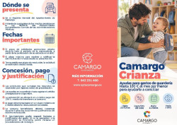 Las ayudas de Camargo de hasta 1.100 euros por gastos de guarder&iacute;a se podr&aacute;n solicitar desde este lunes