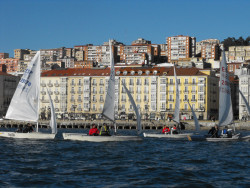 Las tripulaciones del Patin y del S&C se repartieron las victorias del snipe santanderino