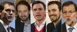 Los m&iacute;tines pol&iacute;ticos por aqu&iacute; y los ciudadanos por all&aacute;