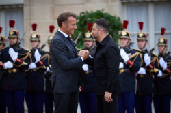 Macron confirma que Europa est&aacute; "lista para brindar garant&iacute;as de seguridad" a Ucrania