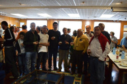 Marina del Cant&aacute;brico celebr&oacute; la &uacute;ltima traves&iacute;a con salida inversa para el crucero Santanderino