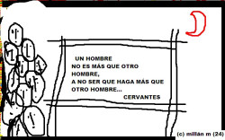 "Máximo, escritor, filósofo, humorista gráfico".© jmm caminero (26 mayo-02 junio 24 cr).