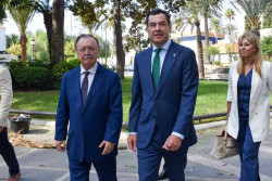Moreno defender&aacute; en el Comit&eacute; de las Regiones la inclusi&oacute;n de Ceuta en este organismo de la UE y S&aacute;nchez en la hamaca de la Mareta