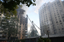 Muere una persona en un "ataque masivo" de Rusia contra la provincia de J&aacute;rkov, en el noreste de Ucrania