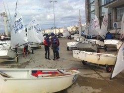 Nada cambio la jornada final de la regata Infantil Juvenil para la clase Optimista y 420