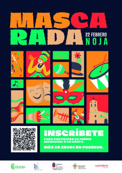 Noja celebrará la Mascarada 2025 el 22 de febrero