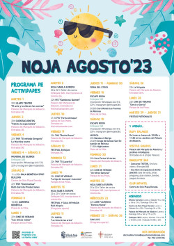 Noja en fiestas en agosto con una amplia  oferta de ocio y cultura con actuaciones de m&uacute;sica, teatro, magia y cine,