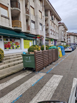 Noja inicia la instalaci&oacute;n de cubre contenedores y la limpieza de imbornales