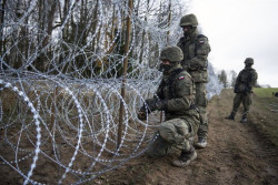 Polonia mantiene cerrados sus pasos fronterizos con Bielorrusia en solidaridad con Lituania