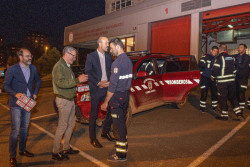  Regresan a Torrelavega los primeros bomberos desplazados para ayudar en las zonas afectadas por la DANA