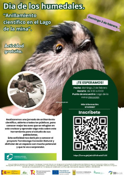 Torrelavega celebra hoy el D&iacute;a de los Humedales con un anillamiento de aves en el Lago de la Mina