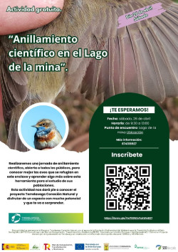 `Torrelavega Conexi&oacute;n Natural` organiza una jornada de anillamiento de aves en el Lago de la Mina