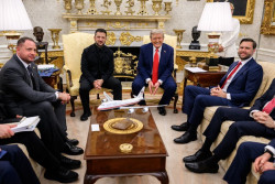 Trump y Zelenski respaldan celebrar una reuni&oacute;n trilateral con Putin para cerrar un acuerdo de paz