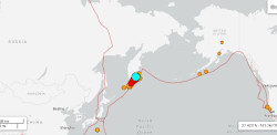 Un terremoto de magnitud 8,7 provoca alertas de tsunami en el este de Rusia, Jap&oacute;n, Alaska y Haw&aacute;i