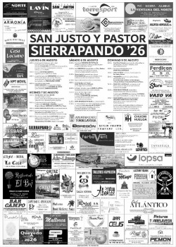 Una macrodiscoteca, los cabezudos o un concurso de tortilla protagonizar&aacute;n las fiestas de Sierrapando
