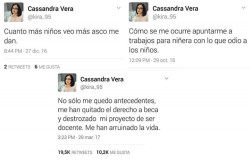 &iquest;Y ten&iacute;a &lsquo;Cassandra&rsquo; el proyecto de ser docente?